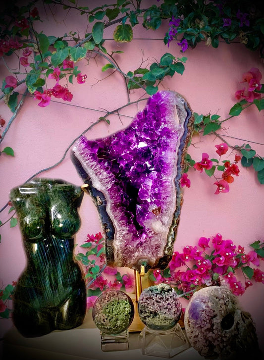 Amethyst Freeform on Stand