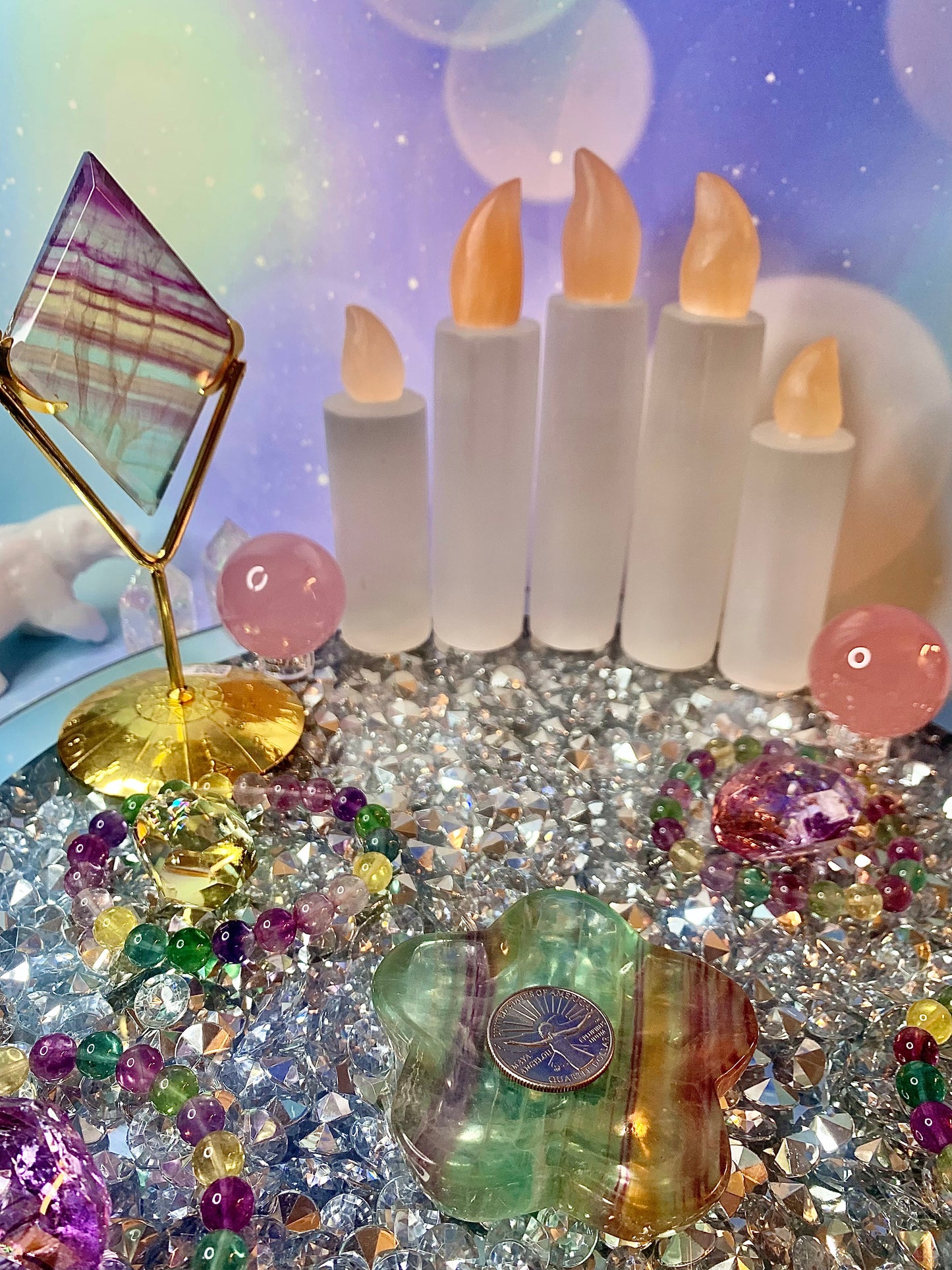 Candy 🍭 Fluorite Star Shape Bowl