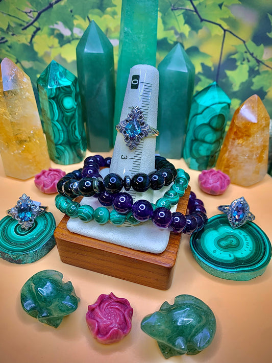 Alexandrite Kite Cut set in a Sterling Silver (Filagree Vintage Style)