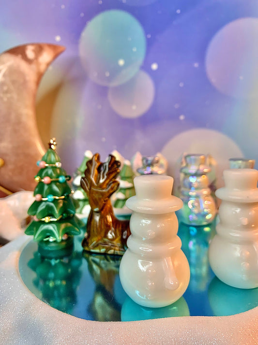 White Jade Snowman ☃️