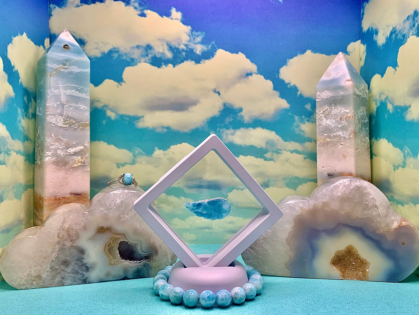 Larimar Angel Wing