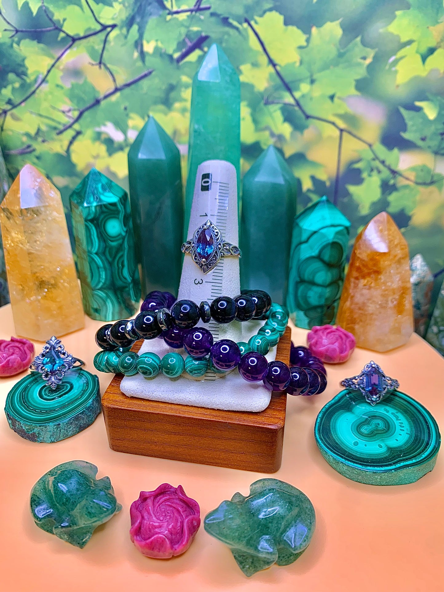 Alexandrite Marquis Cut set in a Sterling Silver (Vintage Style)