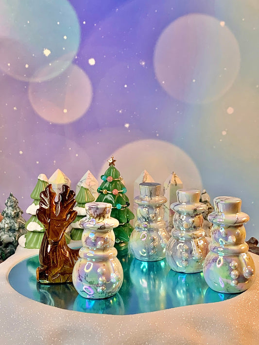 Aura Howlite Snowman ☃️
