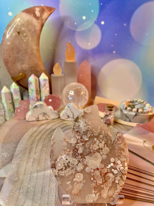 Pink Amethyst Flame š„ Carving