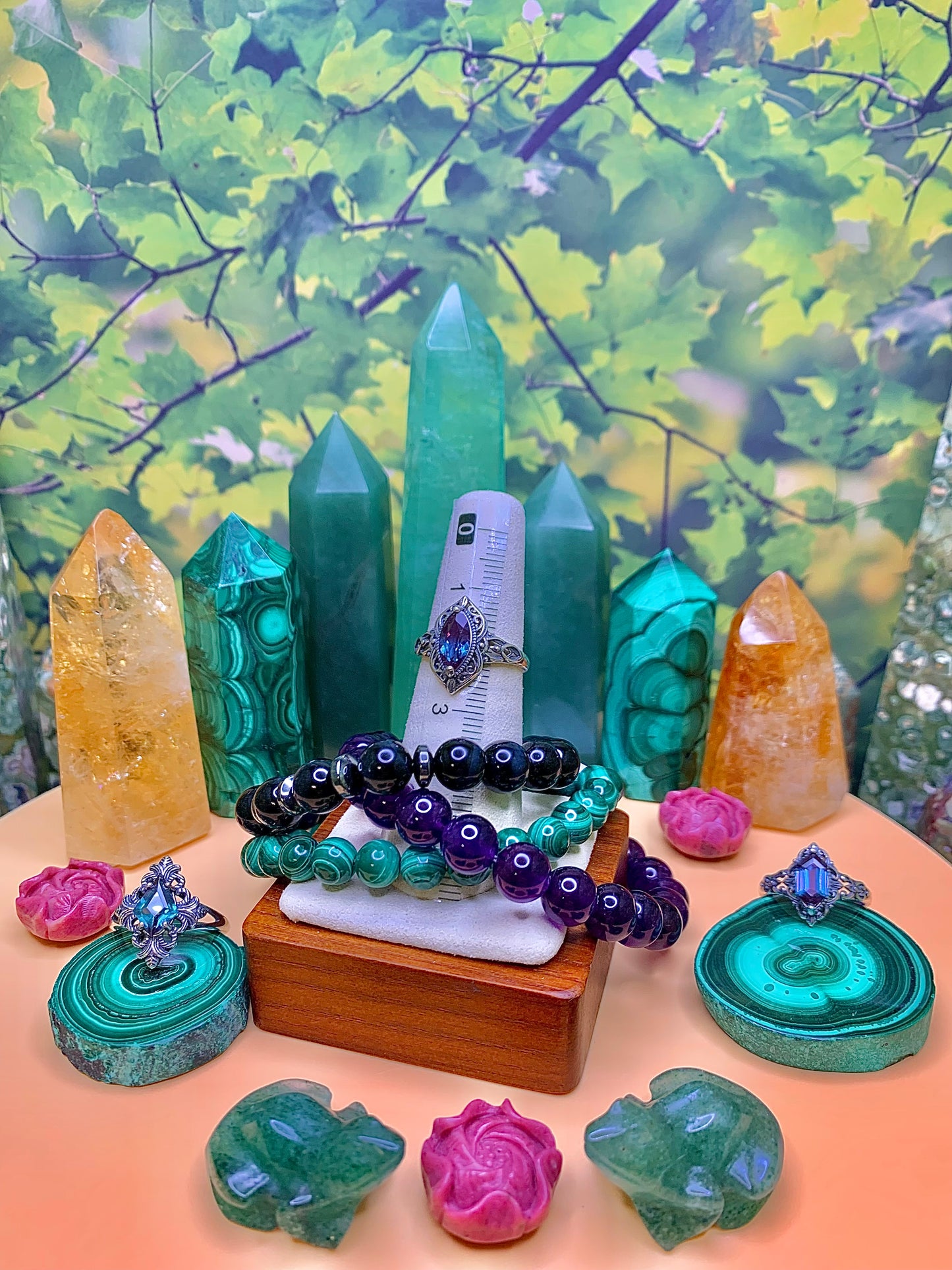 Alexandrite Marquis Cut set in a Sterling Silver (Vintage Style)