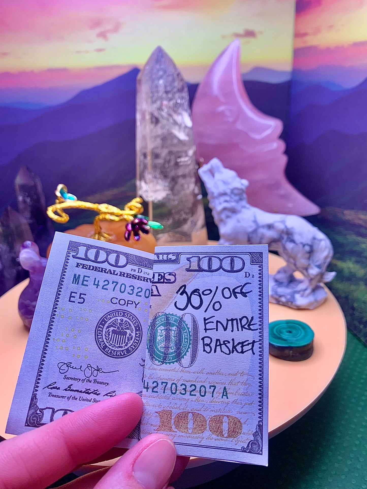 Gemstone Zaddy Custom Live Sale Listing