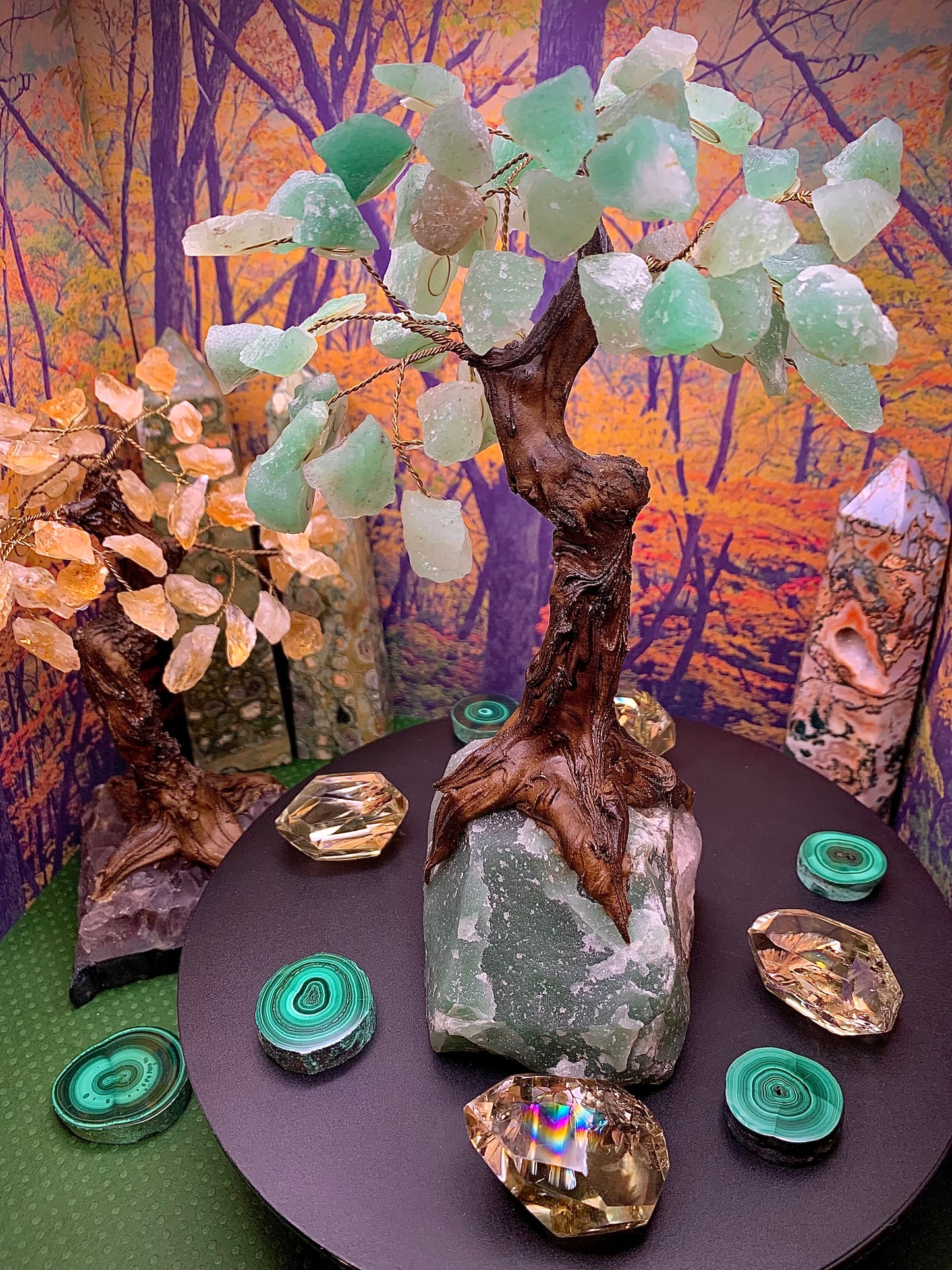 Brazilian Green Aventurine Chip Tree