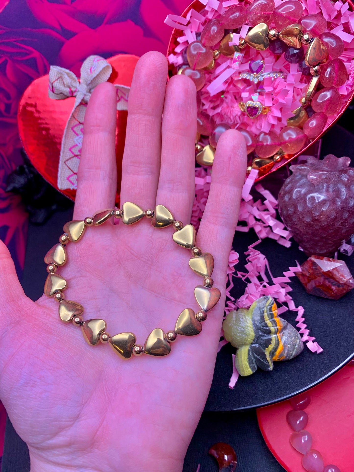 Pyrite & Garnet Romance ♥️ Gift 🎁 Set Bundle