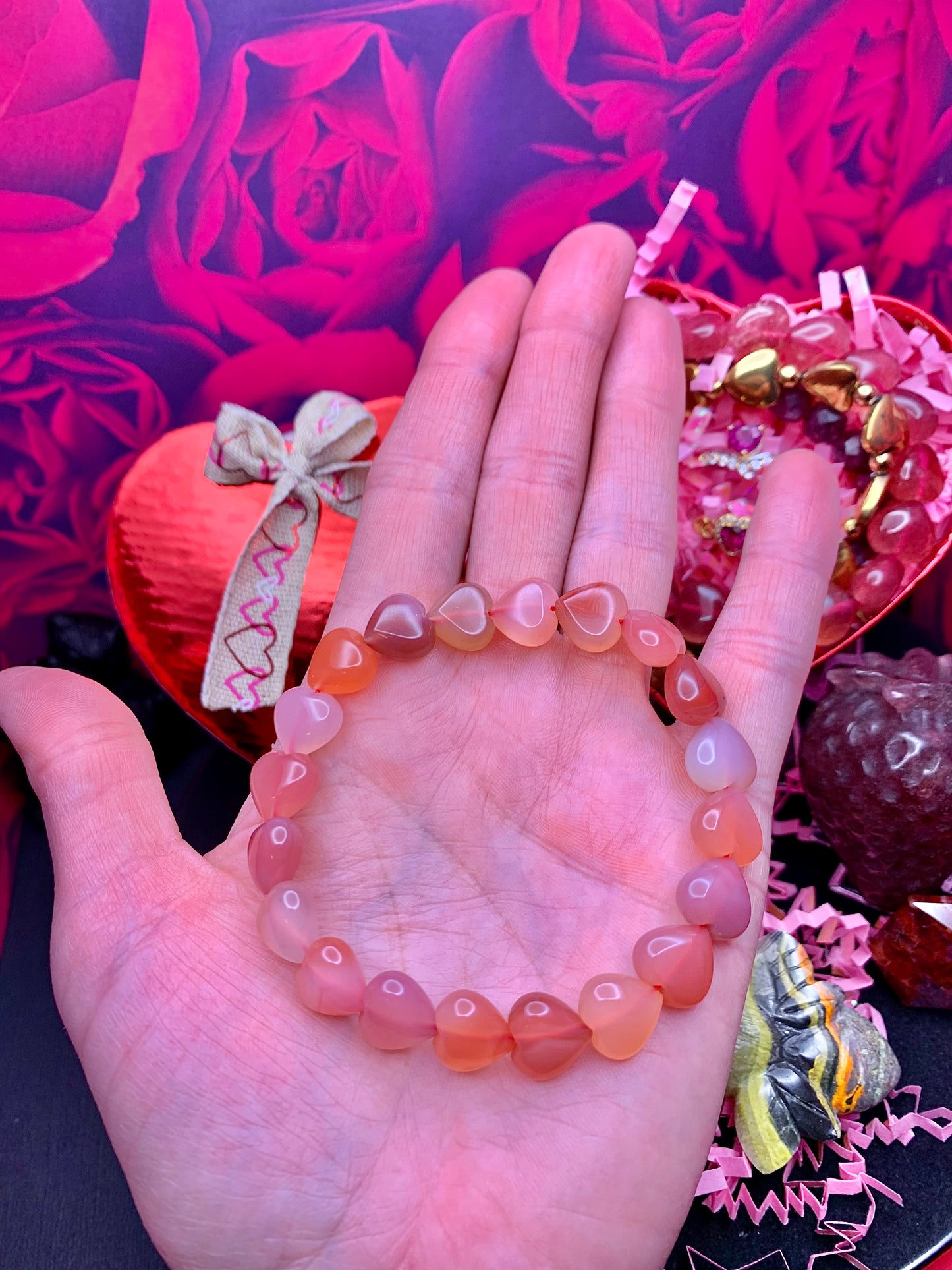 Yanyuan & Strawberry 🍓 Quartz Love ❤️ Gift 🎁 Set Bundle