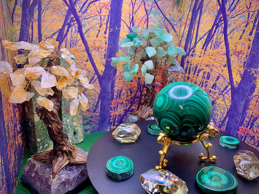 Malachite Sphere
