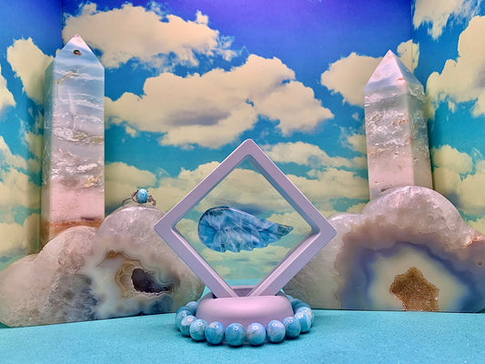 Larimar Angel Wing