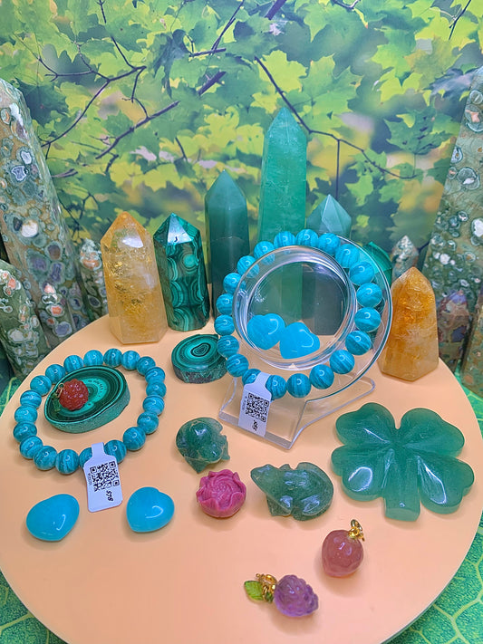 Zebra 🦓 Stripped Amazonite 9.5mm