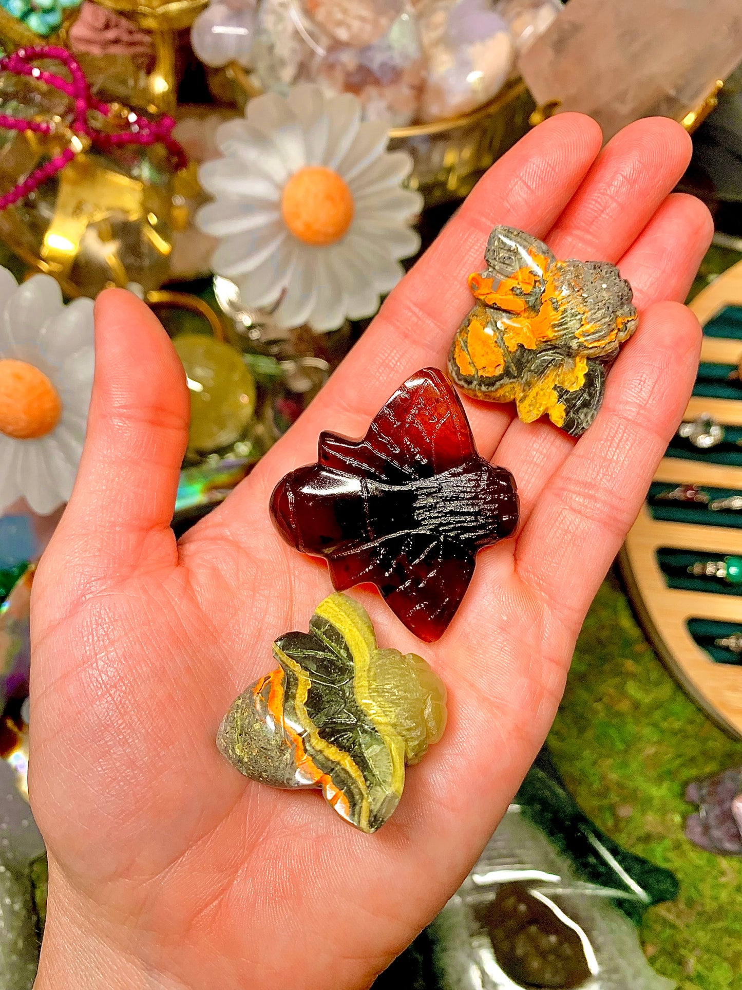 Bumblebee Jasper Bee 🐝 Carving