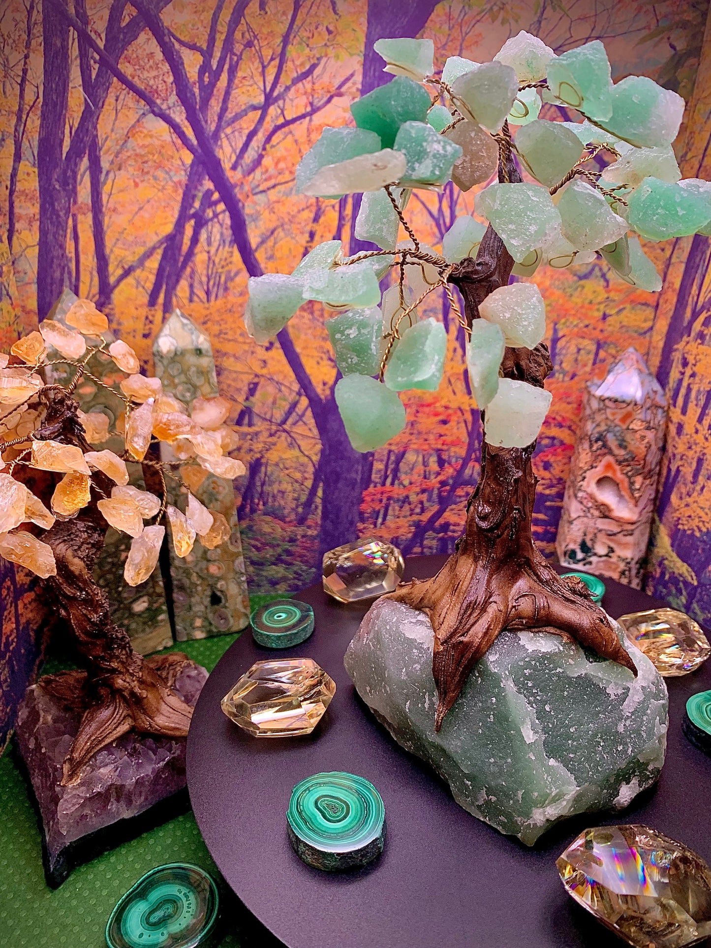 Brazilian Green Aventurine Chip Tree