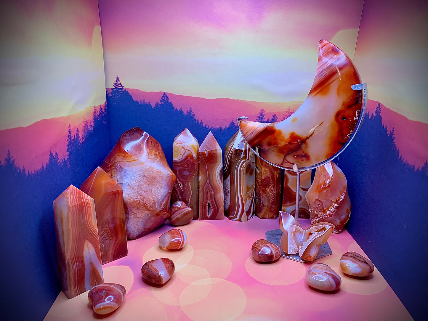 Carnelian 3D Butterfly 🦋 Carving