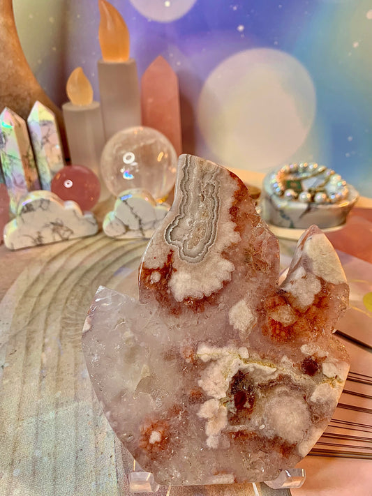 Pink Amethyst Flame š„ Carving