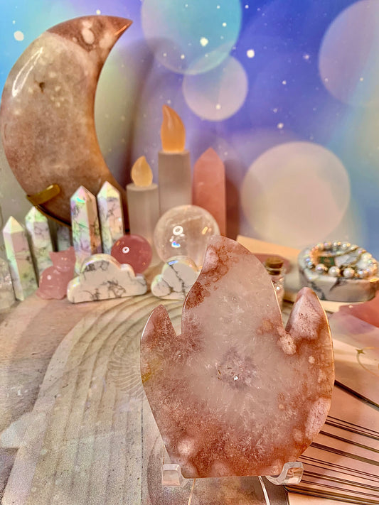 Pink Amethyst Flame š„ Carving