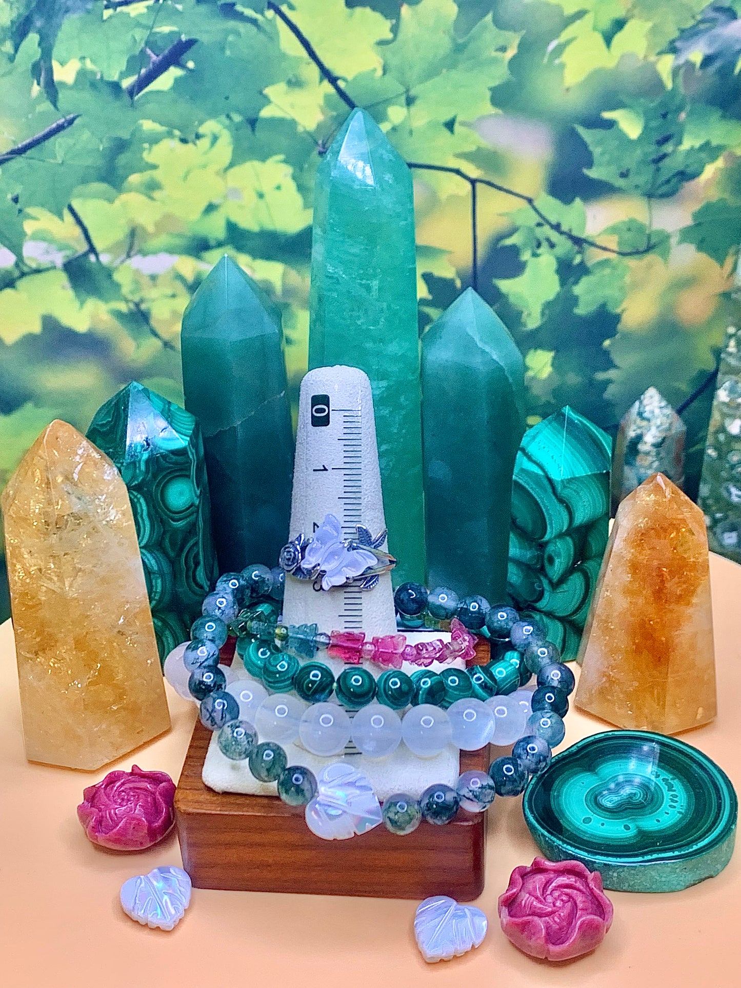 Mother of Pearl Butterfly 🦋 Ring Set in Sterling Silver