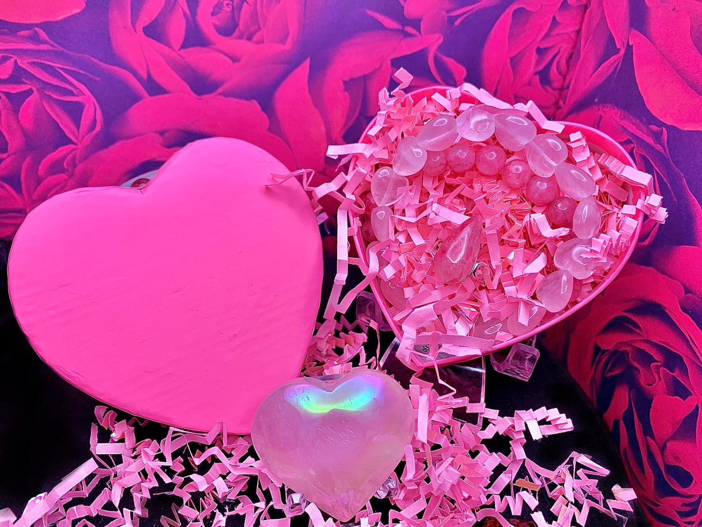 Rose Quartz & Rhodonite Self Love Gift 🎁 Set Bundle