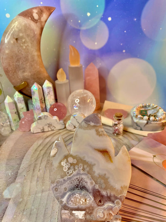 Pink Amethyst Flame š„ Carving