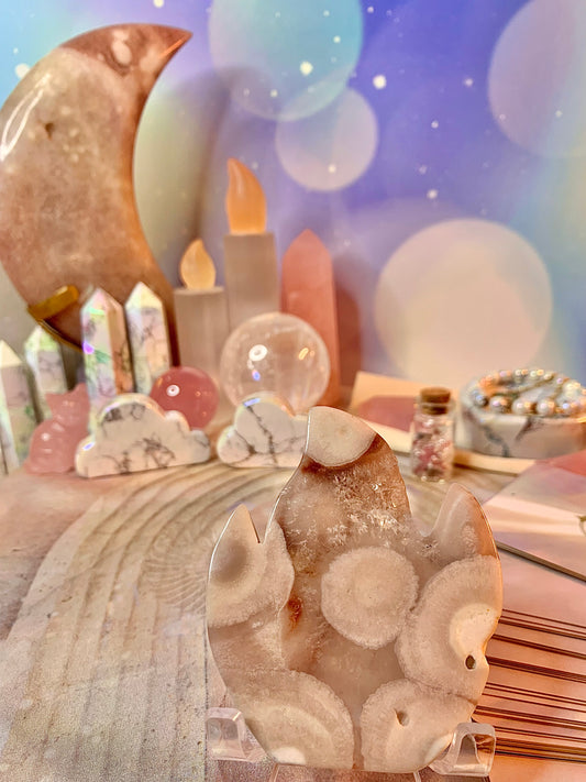 Pink Amethyst Flame š„ Carving