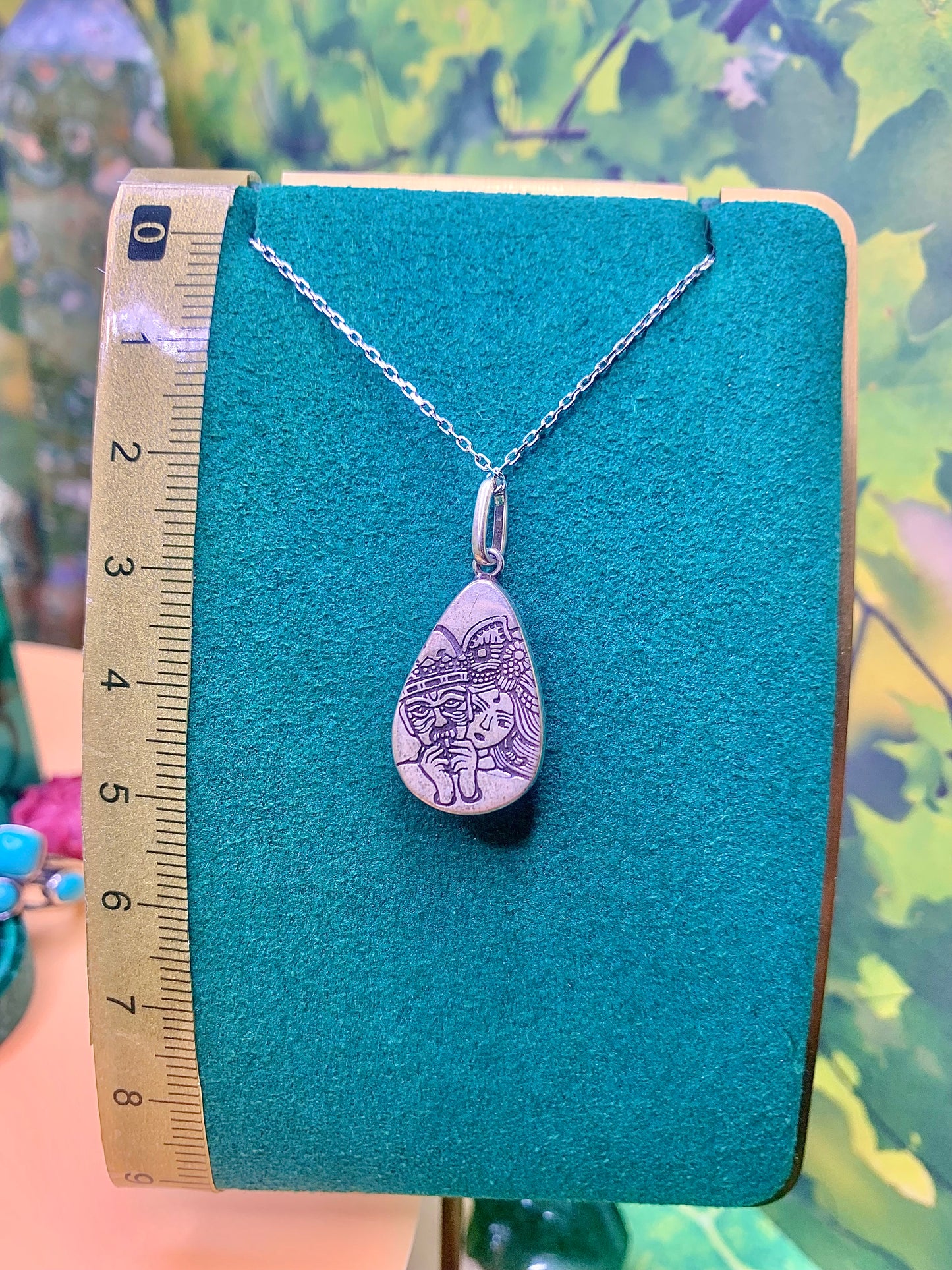 Turquoise Pendant Set in Sterling Silver