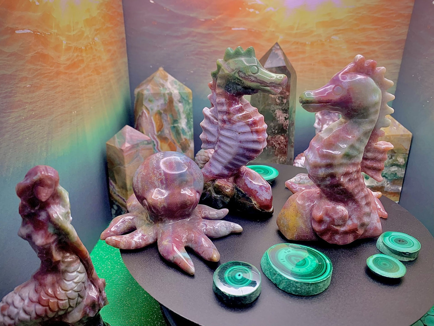 Ocean Jasper Seahorse