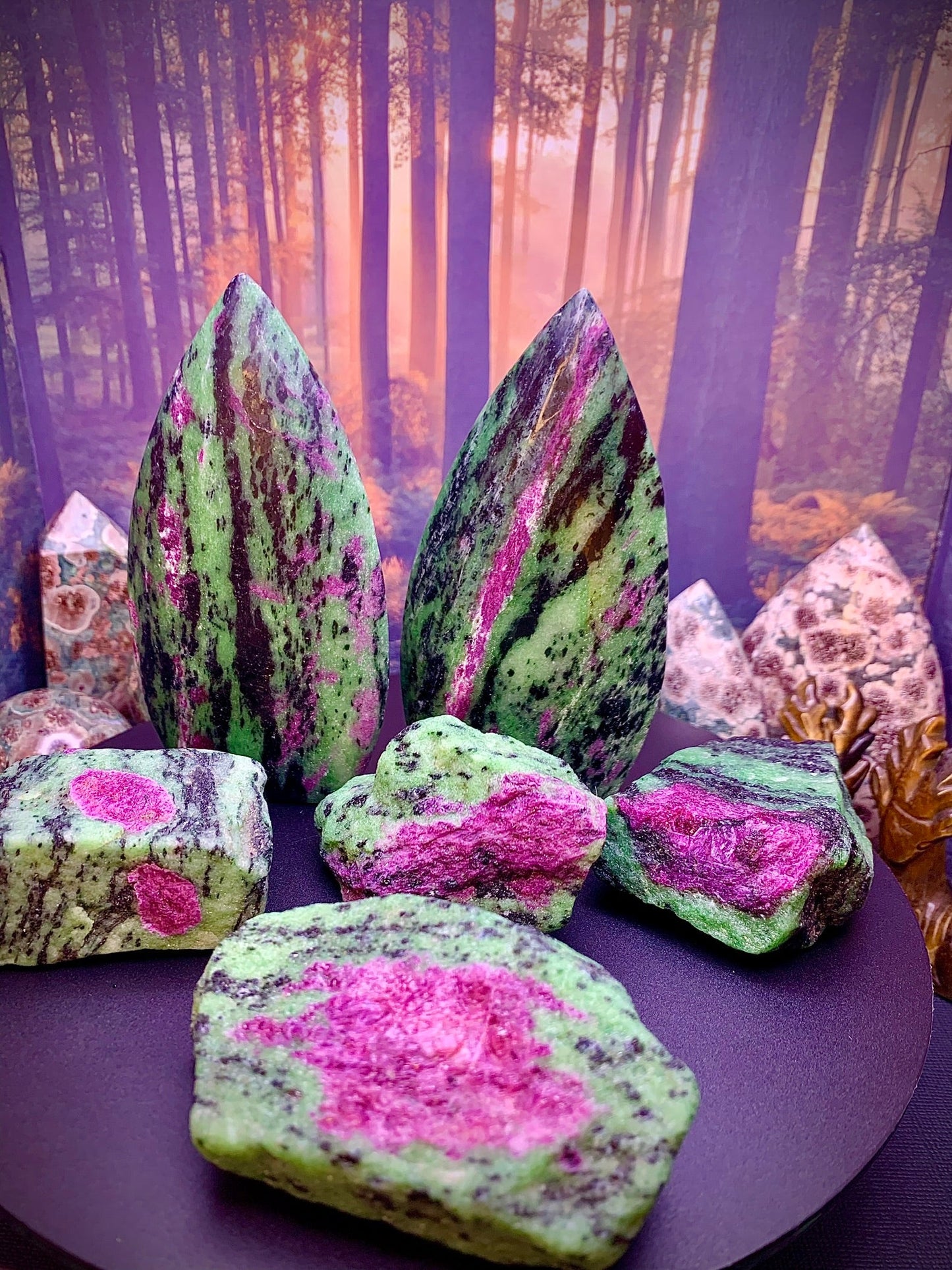 Ruby Zoisite Freeform Flame 🔥