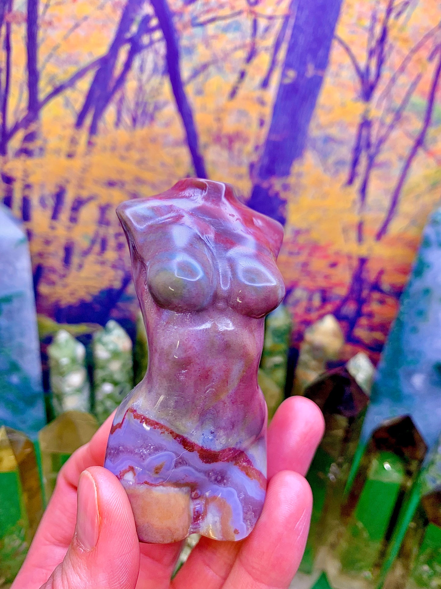 Ocean Jasper Goddess Body