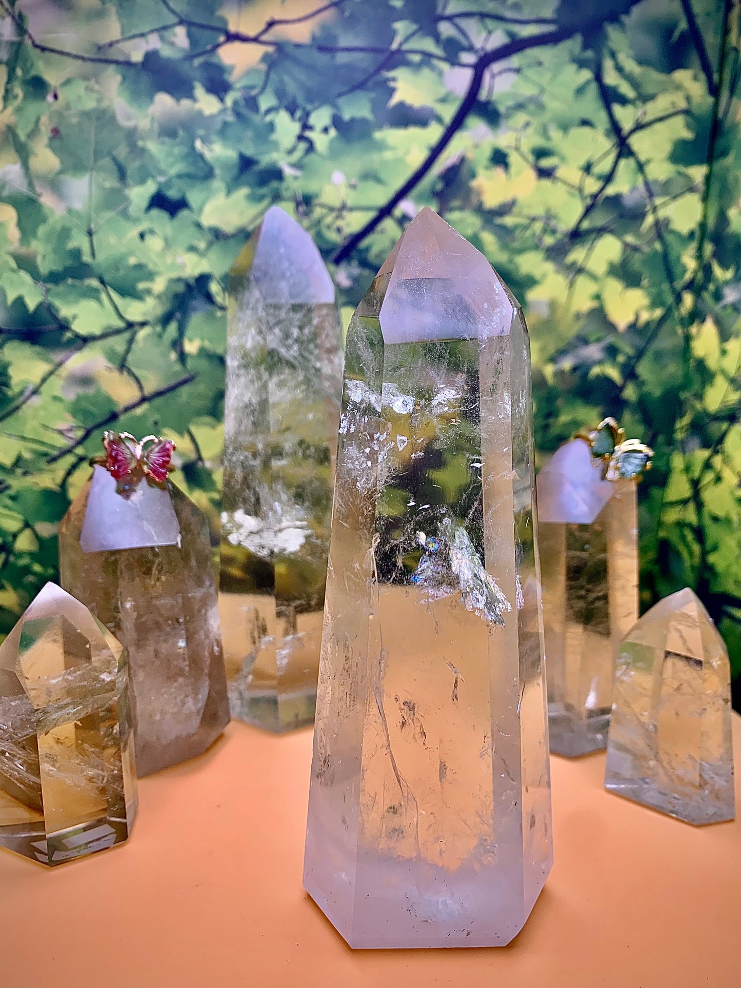 Natural Brazilian Citrine Tower *Large*