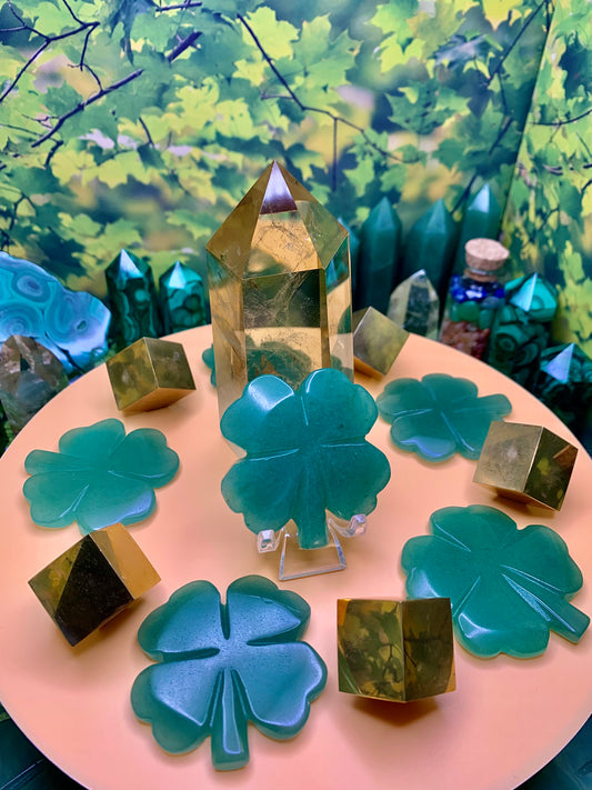 Pyrite Floating Mini Cube