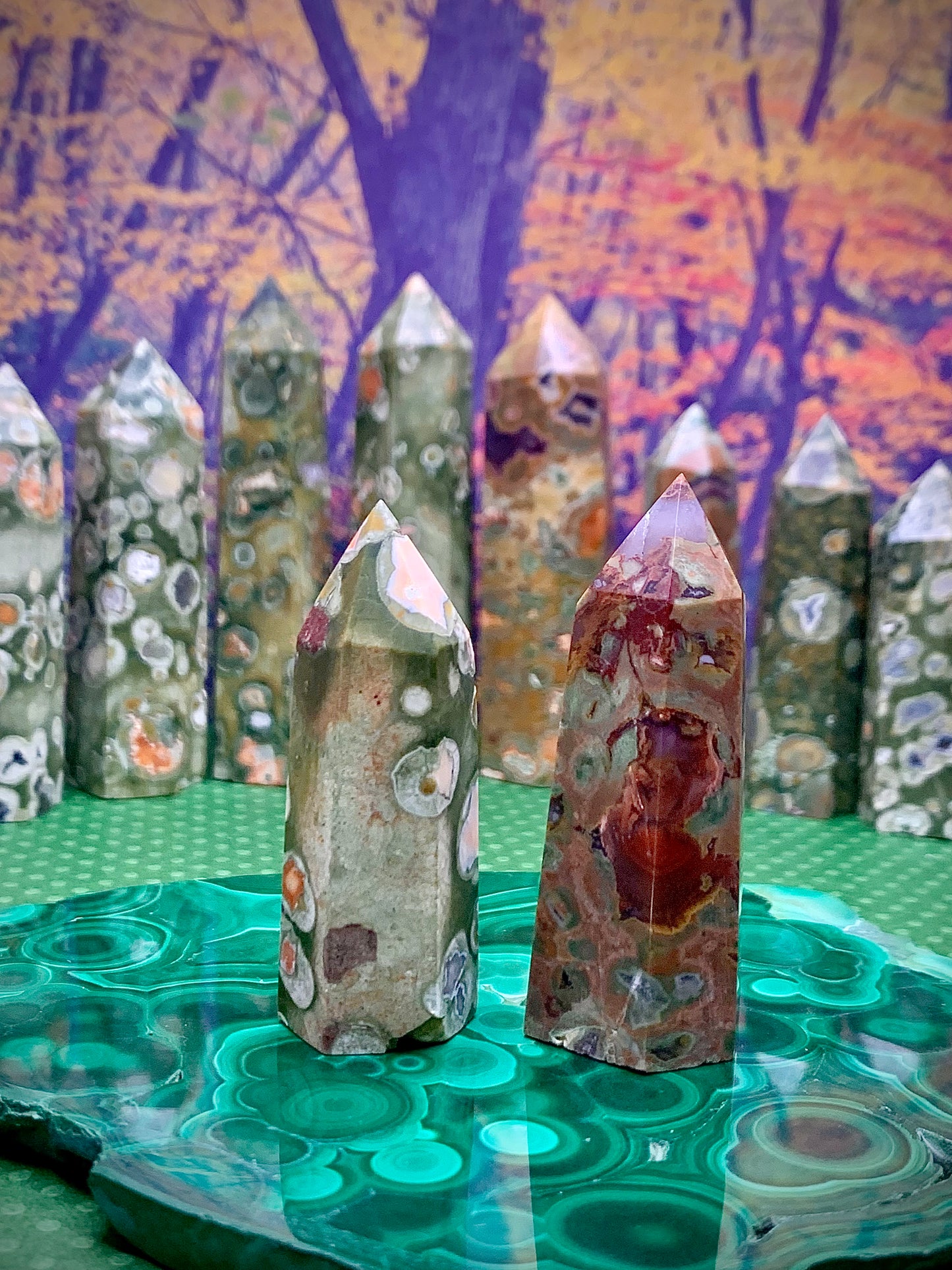 Rainforest Jasper Towers (Small)