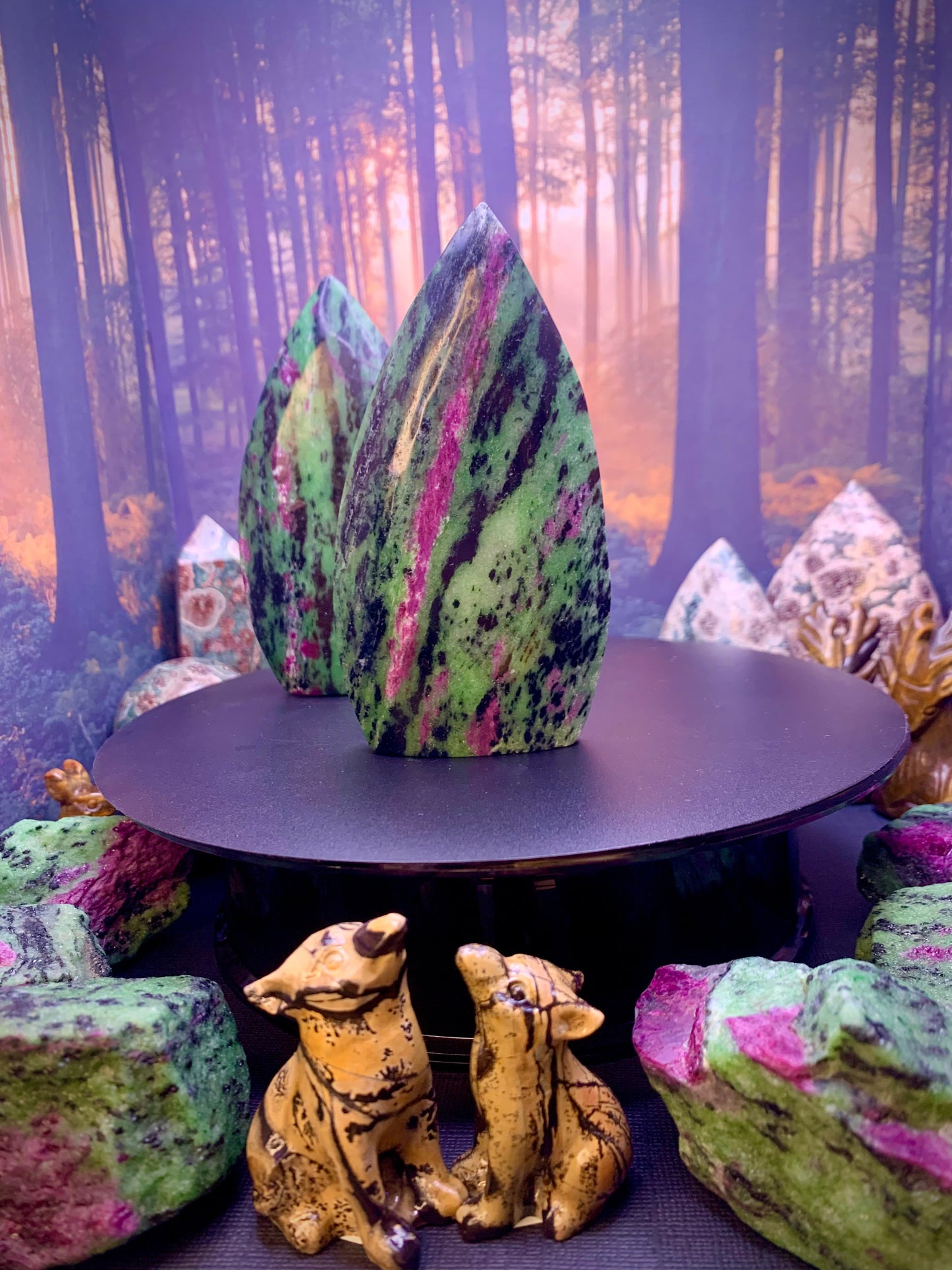 Ruby Zoisite Freeform Flame 🔥