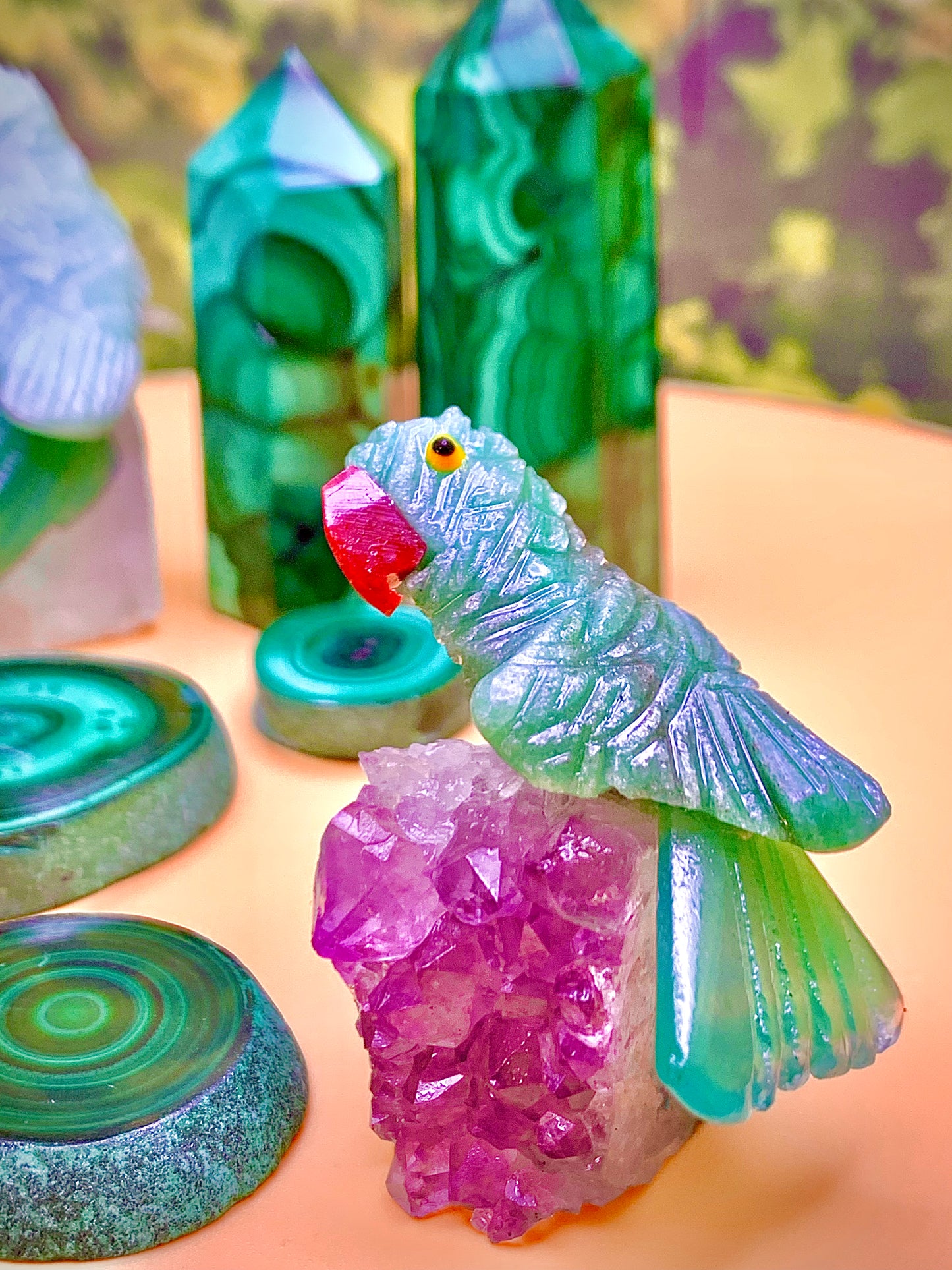 Brazilian Mini Bird Carving