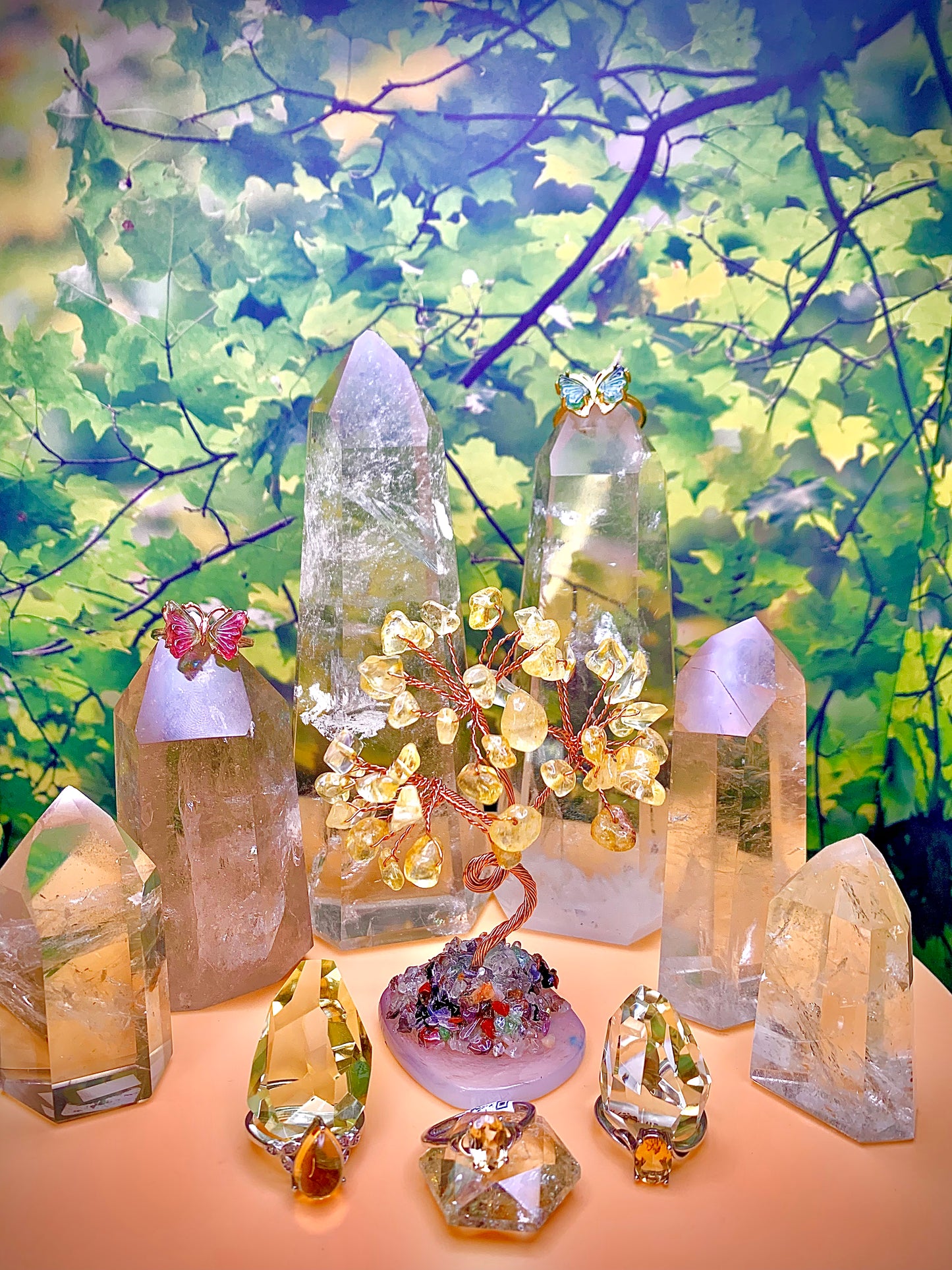 Natural Brazilian Citrine Tower *Medium/Large*