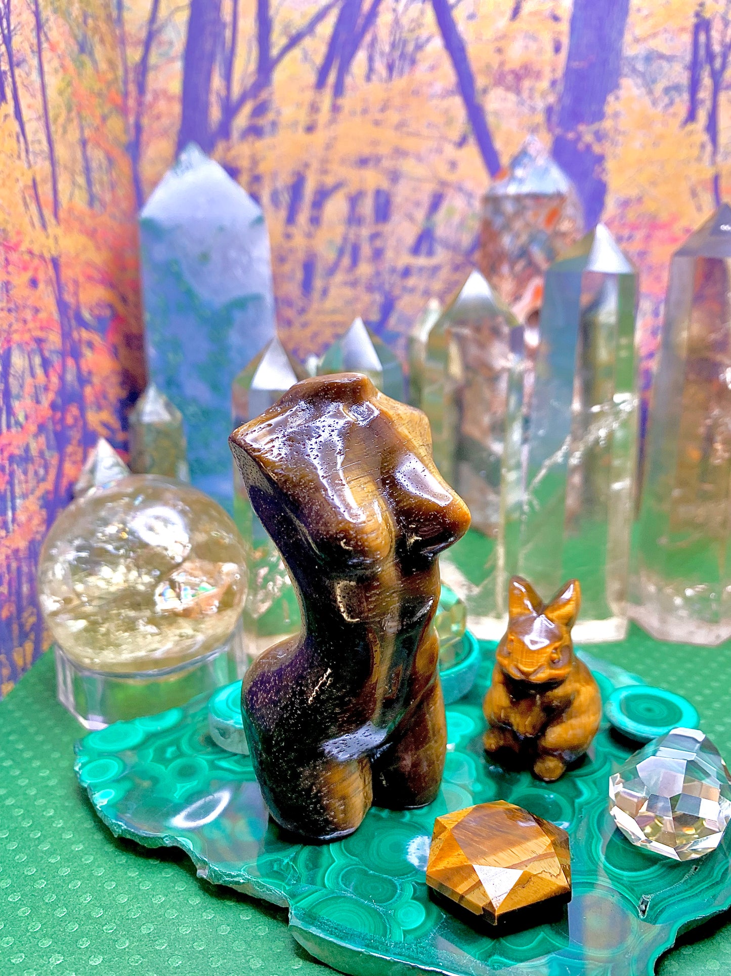 Tiger’s Eye Goddess Body