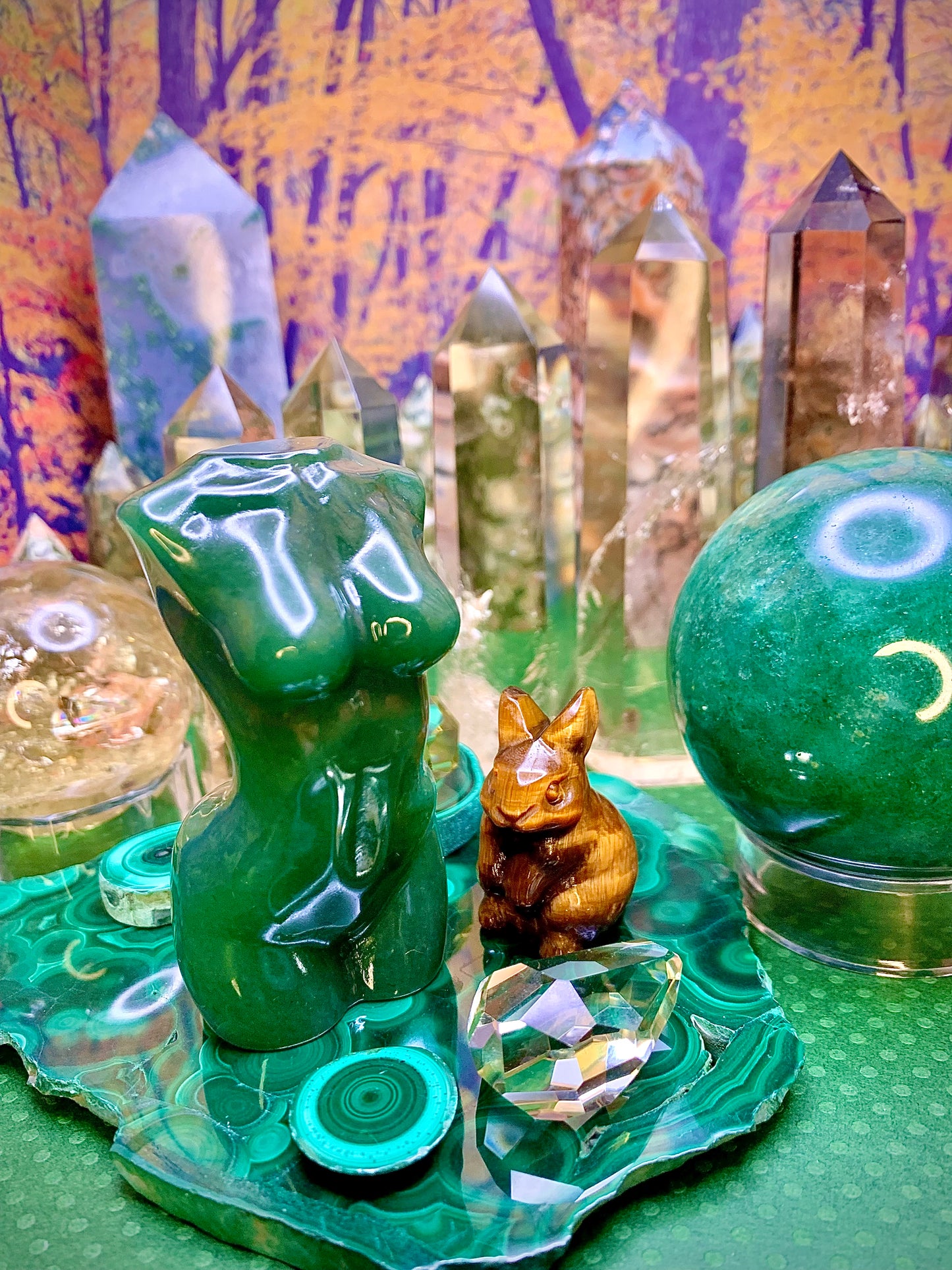 Green Aventurine Goddess Body