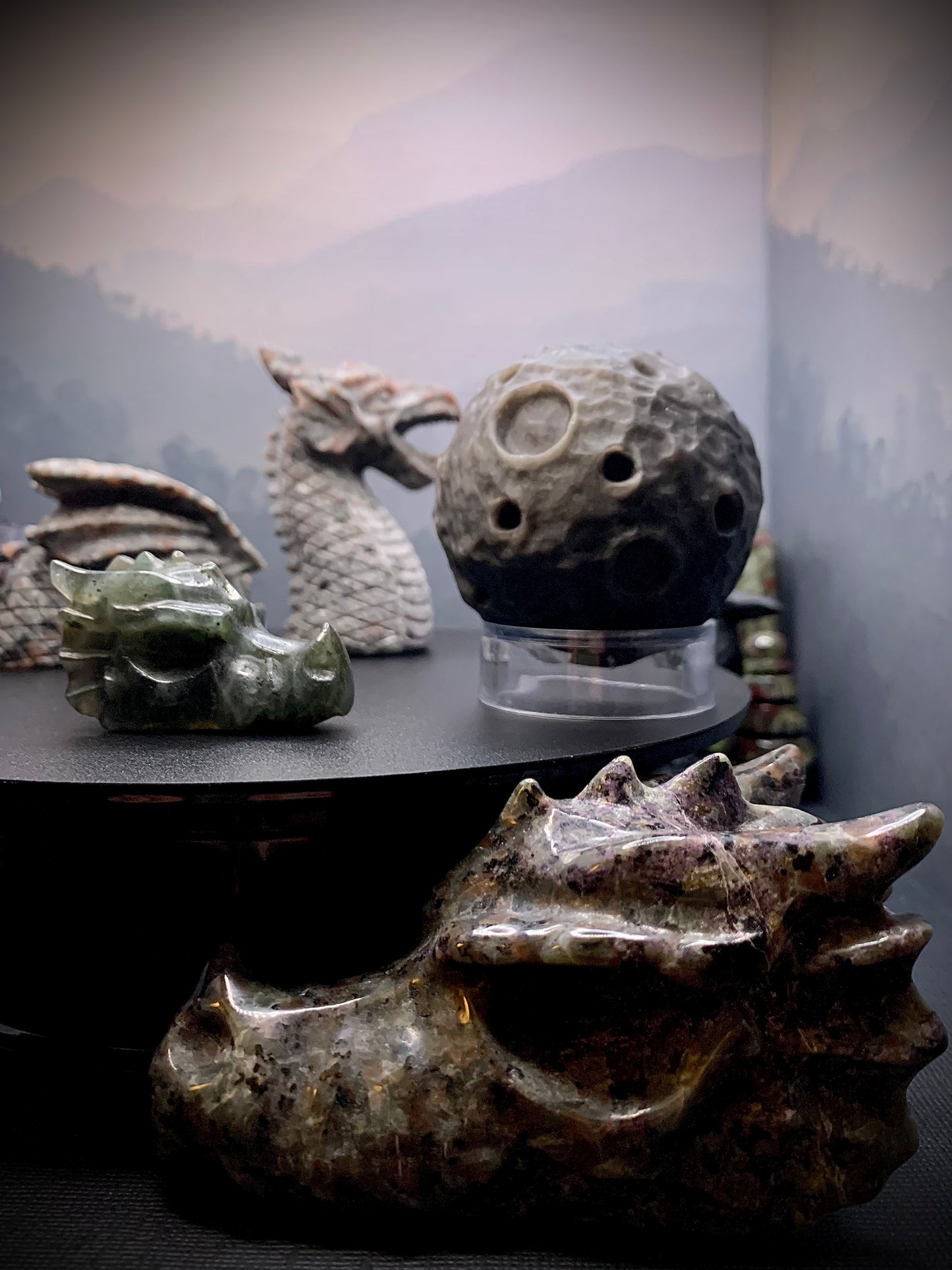 Yooperlite Large Dragon Skull