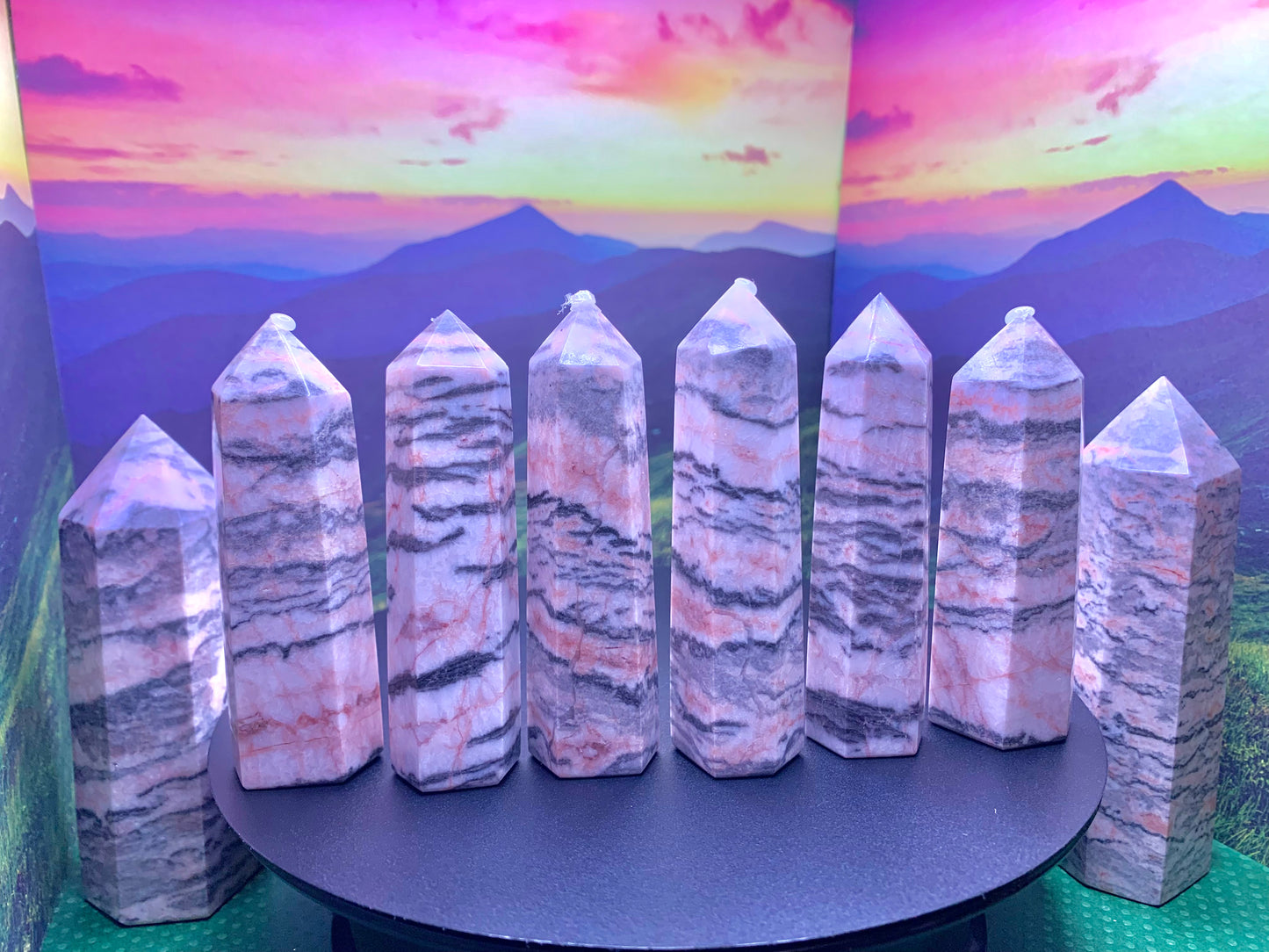 Pink Zebra Tower (Large)