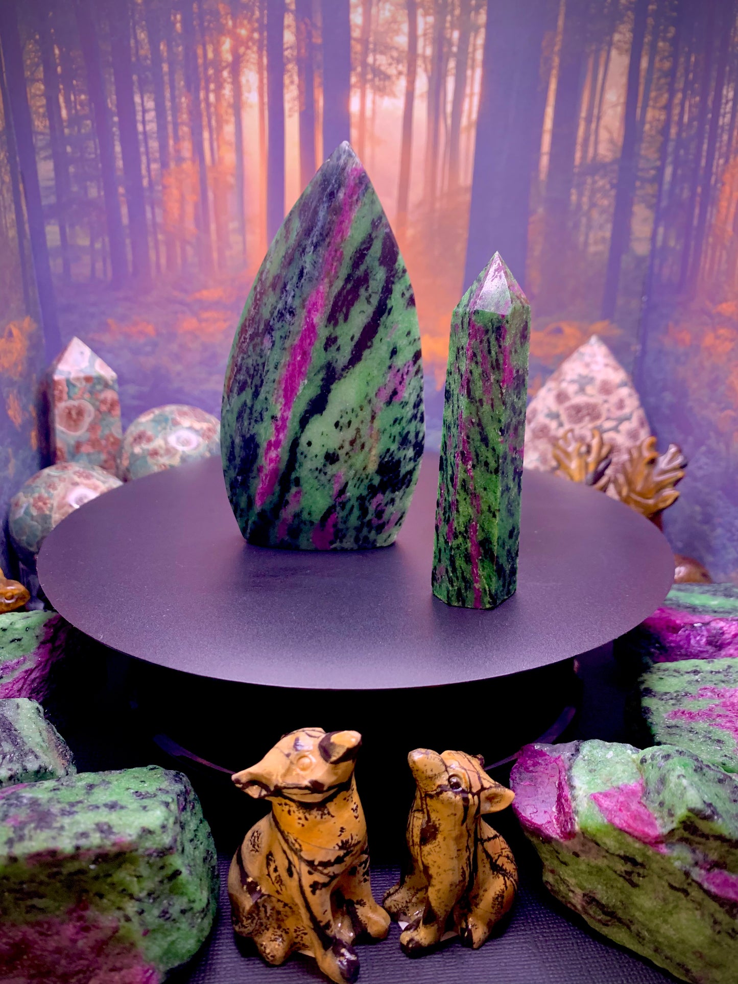 Ruby Zoizite Tower