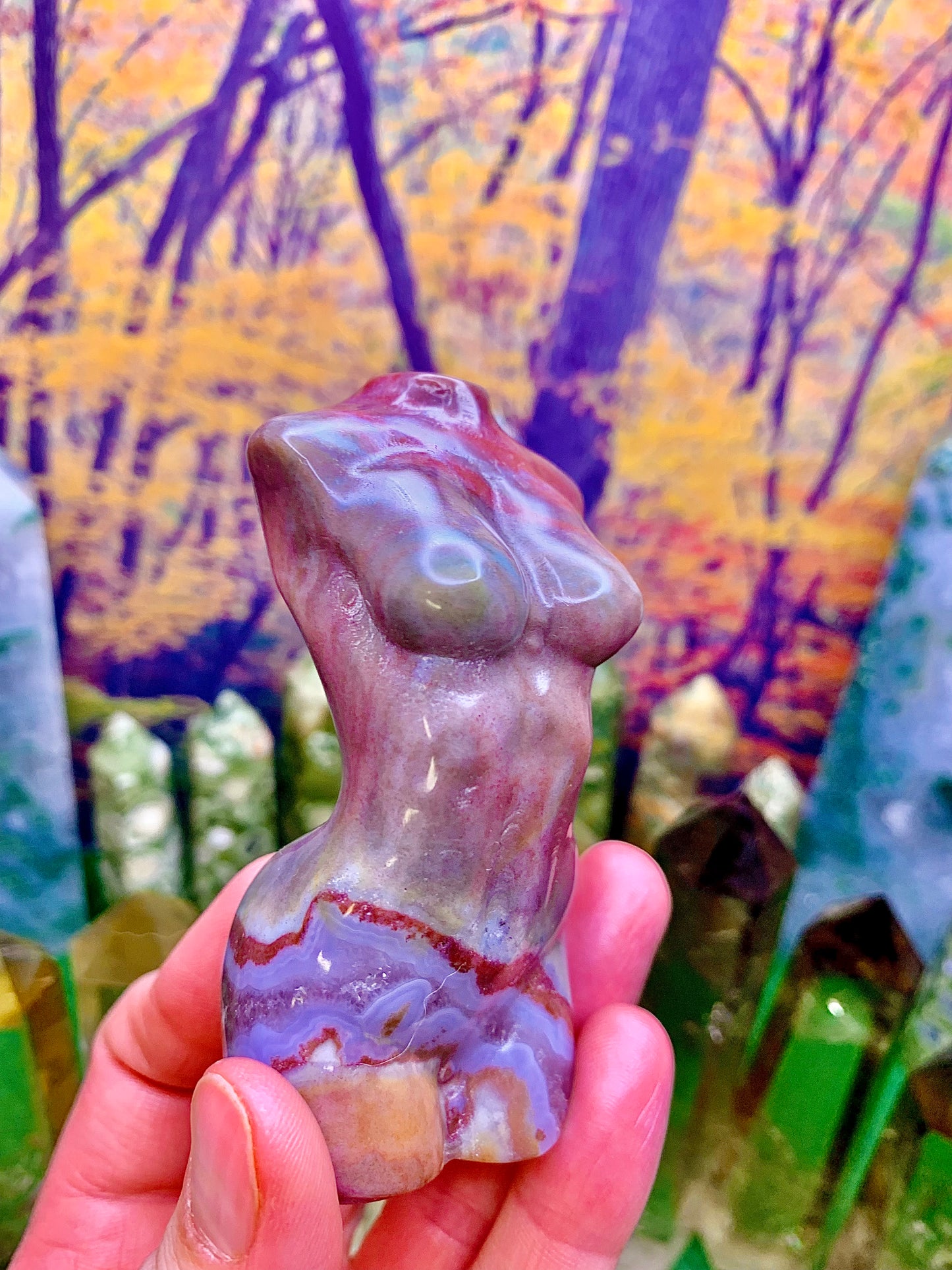 Ocean Jasper Goddess Body