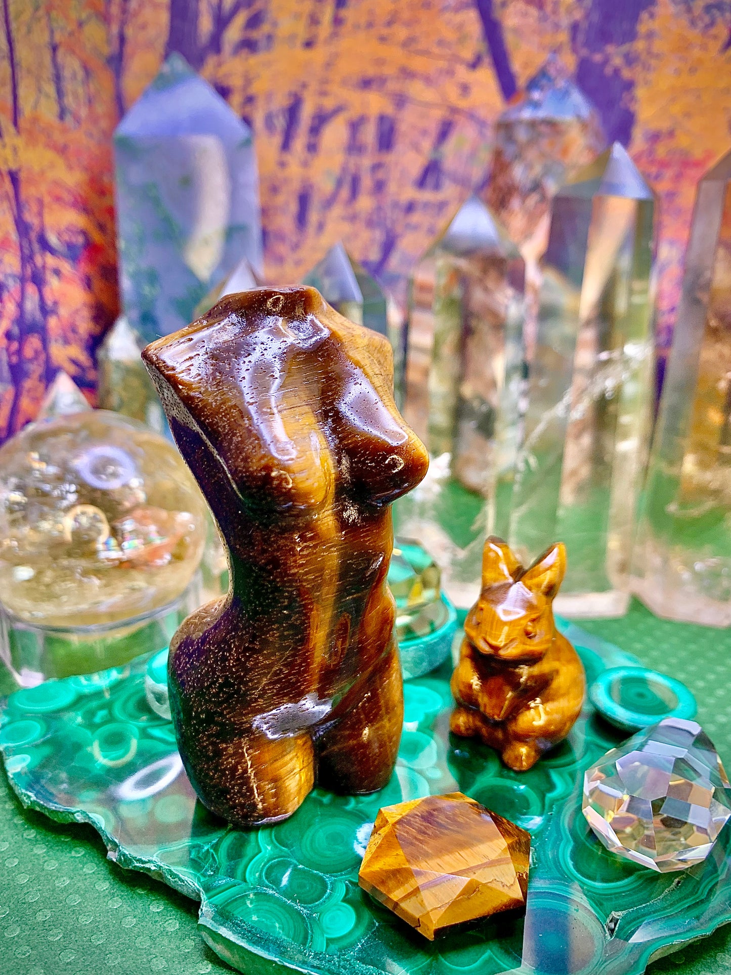 Tiger’s Eye Goddess Body