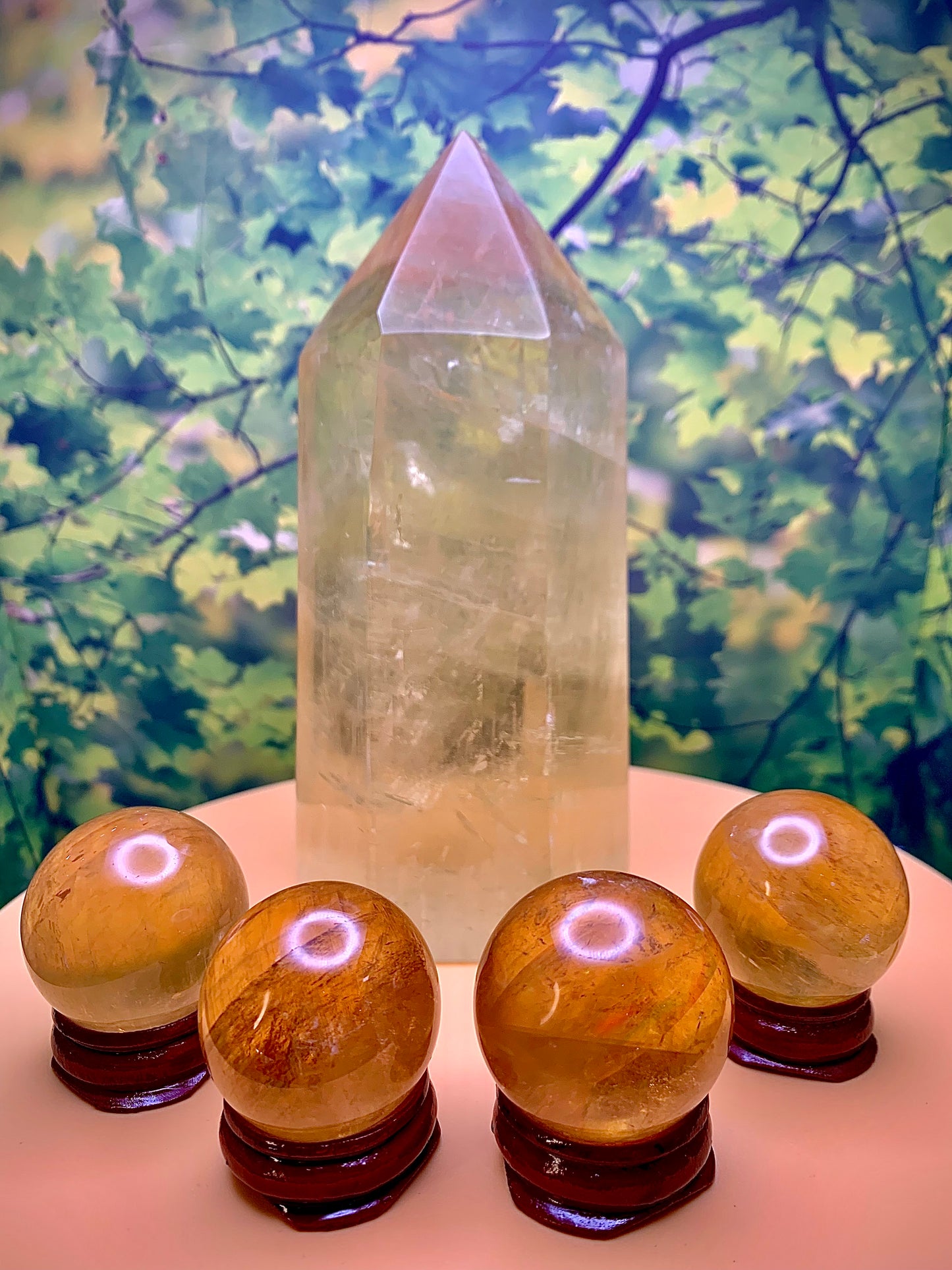 Honey Calcite Sphere *Small*