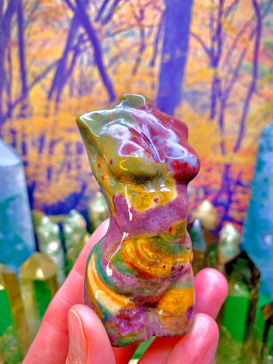 Ocean Jasper Goddess Body