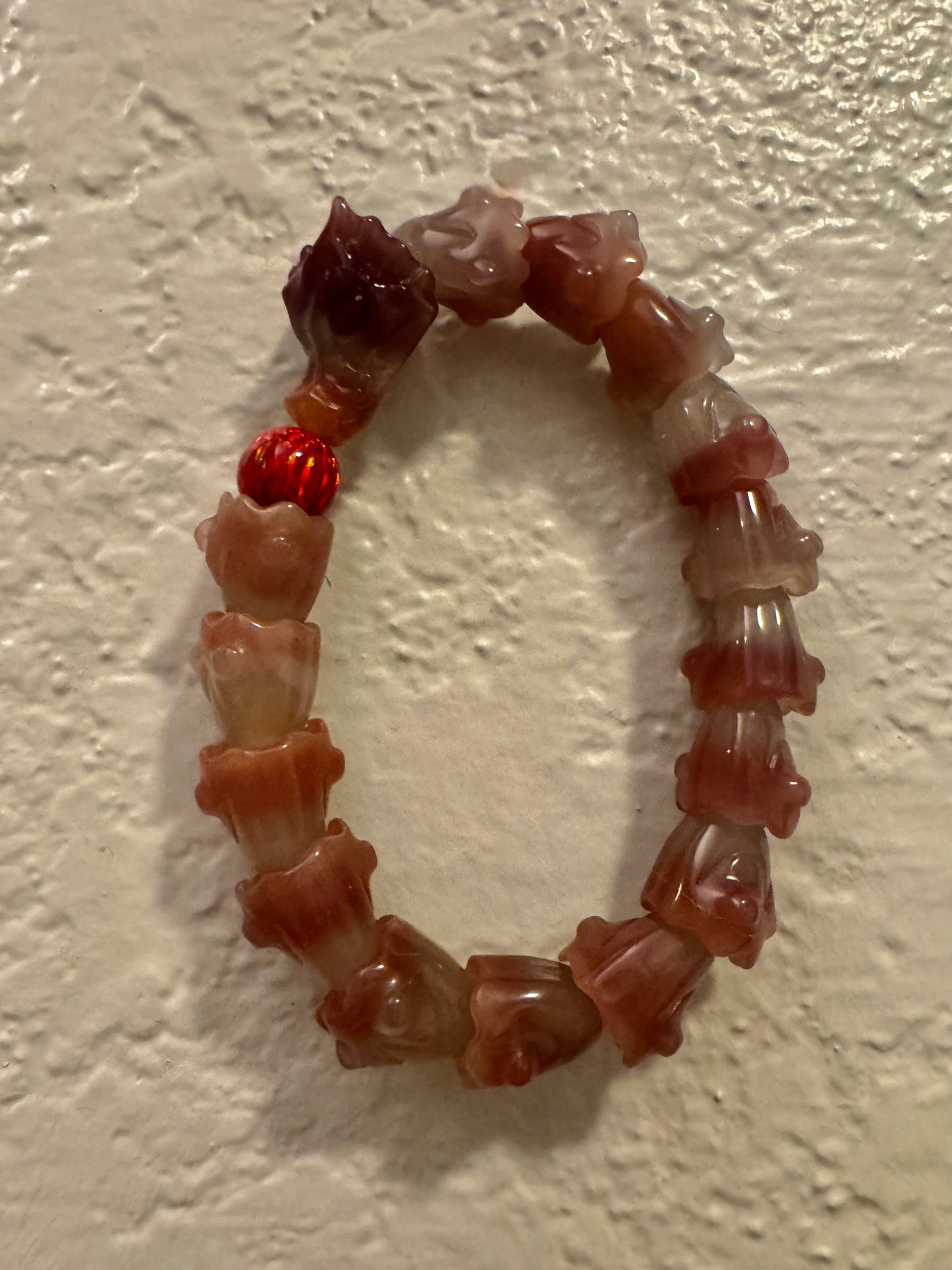 Alashan Agate Dragon Bracelet (10-14mm) SHEEPSTEALER