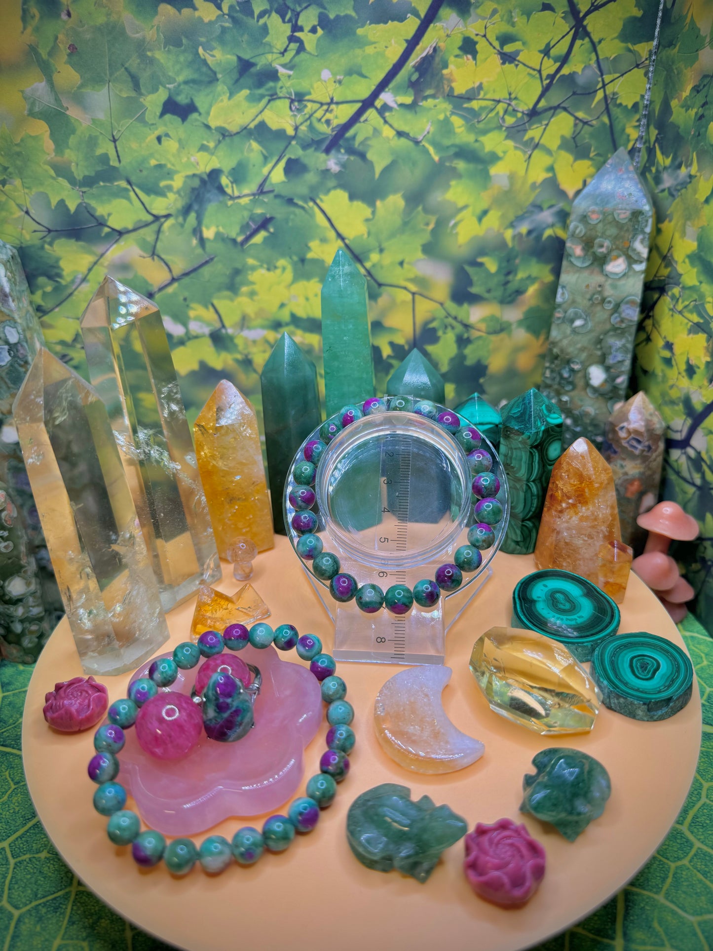 Ruby Fuchsite 8mm Bracelet