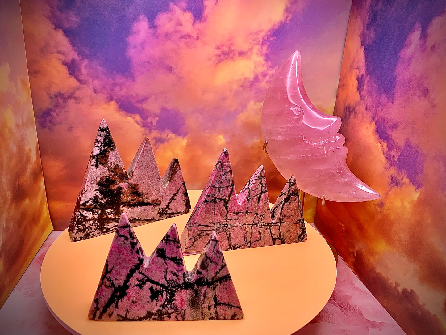 Rhodonite Mountain Peaks