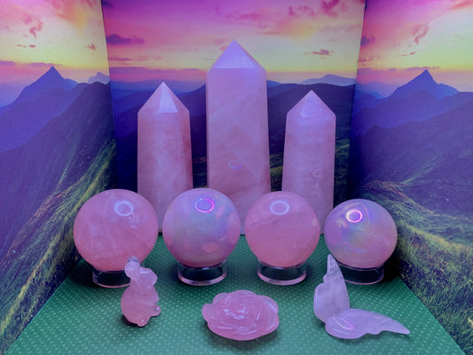 Rose Quartz Statement Tower (XXL)