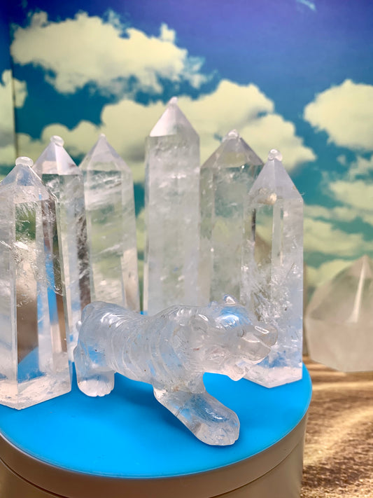 Clear Quartz Towers