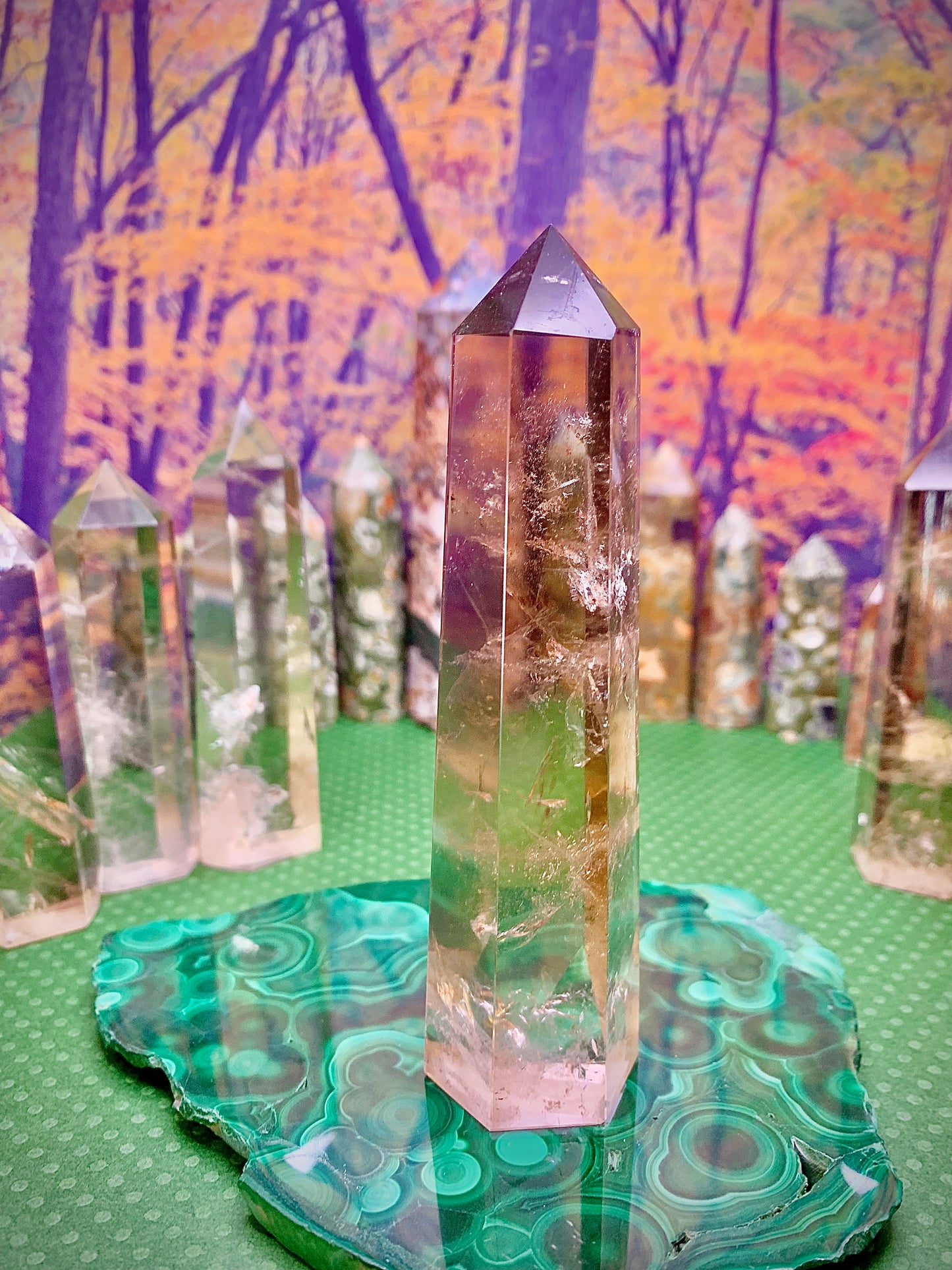 Smoky Citrine Tower